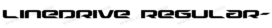 LineDrive Regular字体转换